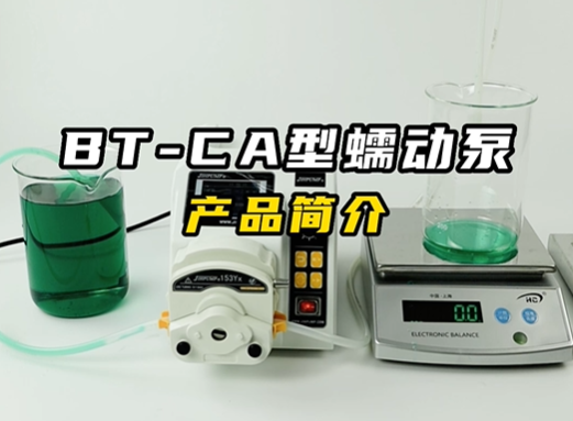 BT-CA蠕动泵产品简介